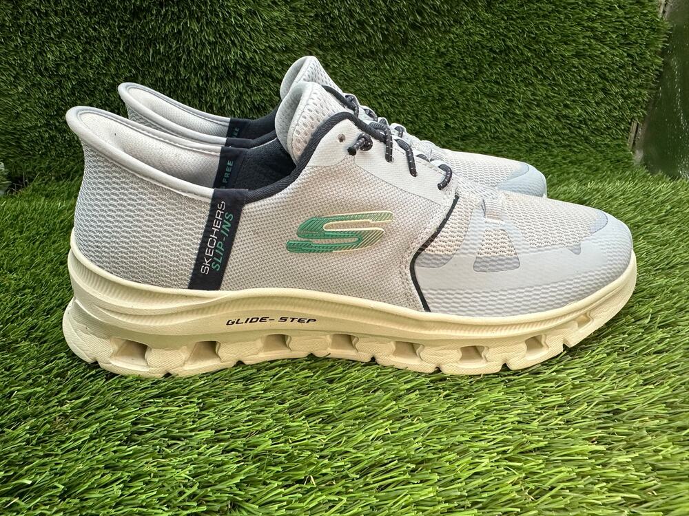 Skechers Glide-Step Pro 150420-LTBL Athletic Shoes Womens 10 Blue Mesh Cushioned